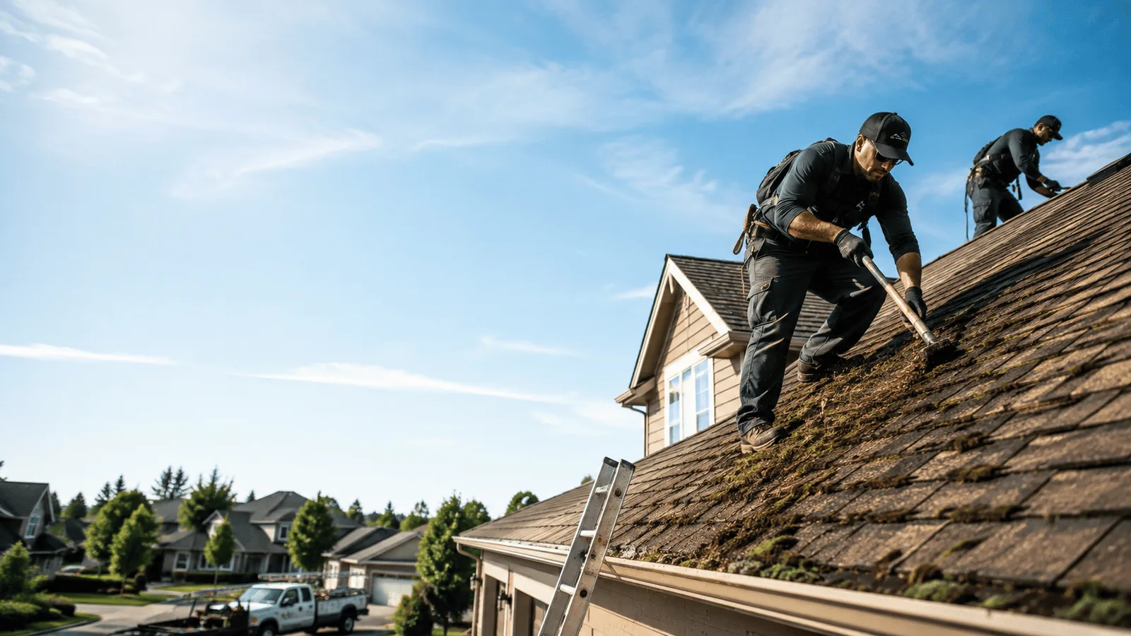 Roof Moss Removal in Bethalto, IL near me
